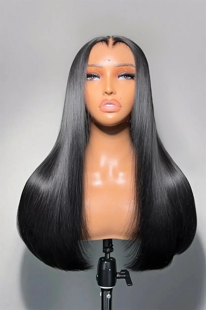 18 - 40Inch 13x6 Glueless Full Hd Lace Frontal Wig Vietnamese Long Bone Straight Raw Hair Wig - Zerbo Exotics