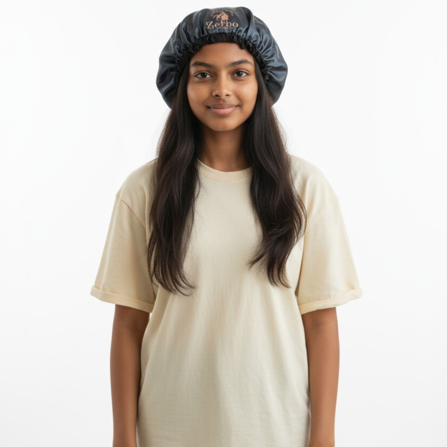 Silk Bonnet for Sleeping Women Satin Bonnet Double Layer Satin Lined Hair Bonnet with Tie Band Curly Natural Hair