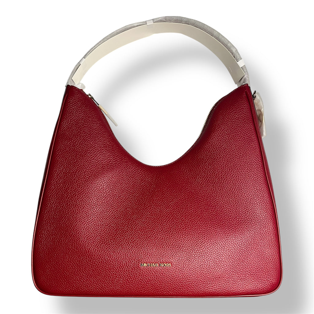 Nayla Medium Pebbled Leather Shoulder
Bag