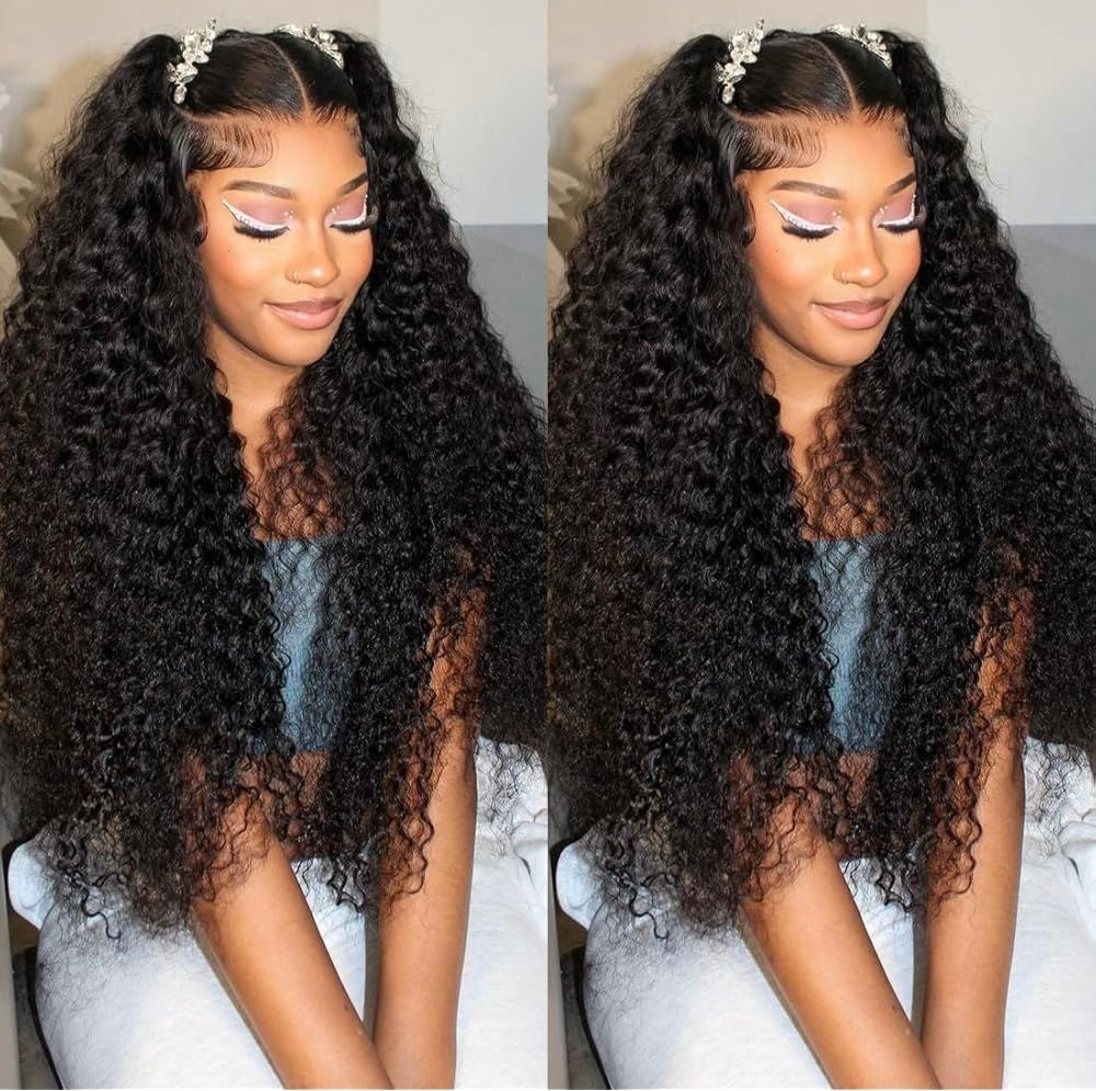 Vietnamese Long Deep/Body Wave Raw Hair Wig 13x6 Glueless Full Hd Lace Frontal