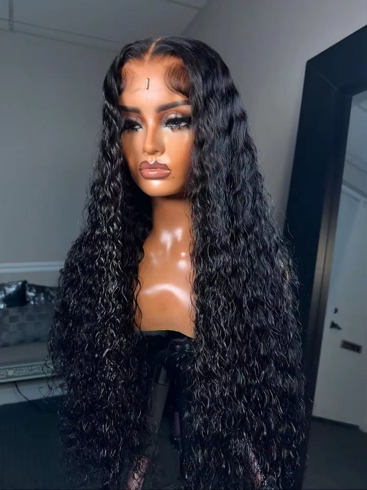 Vietnamese Long Deep/Body Wave Raw Hair Wig 13x6 Glueless Full Hd Lace Frontal