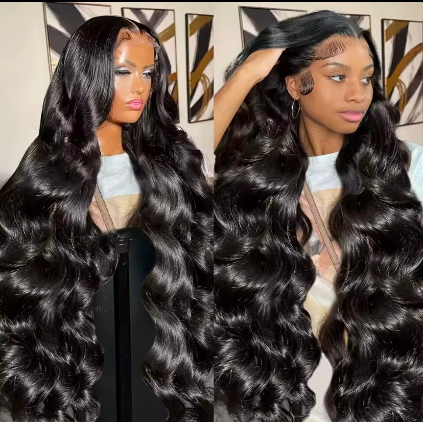 Vietnamese Long Deep/Body Wave Raw Hair Wig 13x6 Glueless Full Hd Lace Frontal - Zerbo Exotics