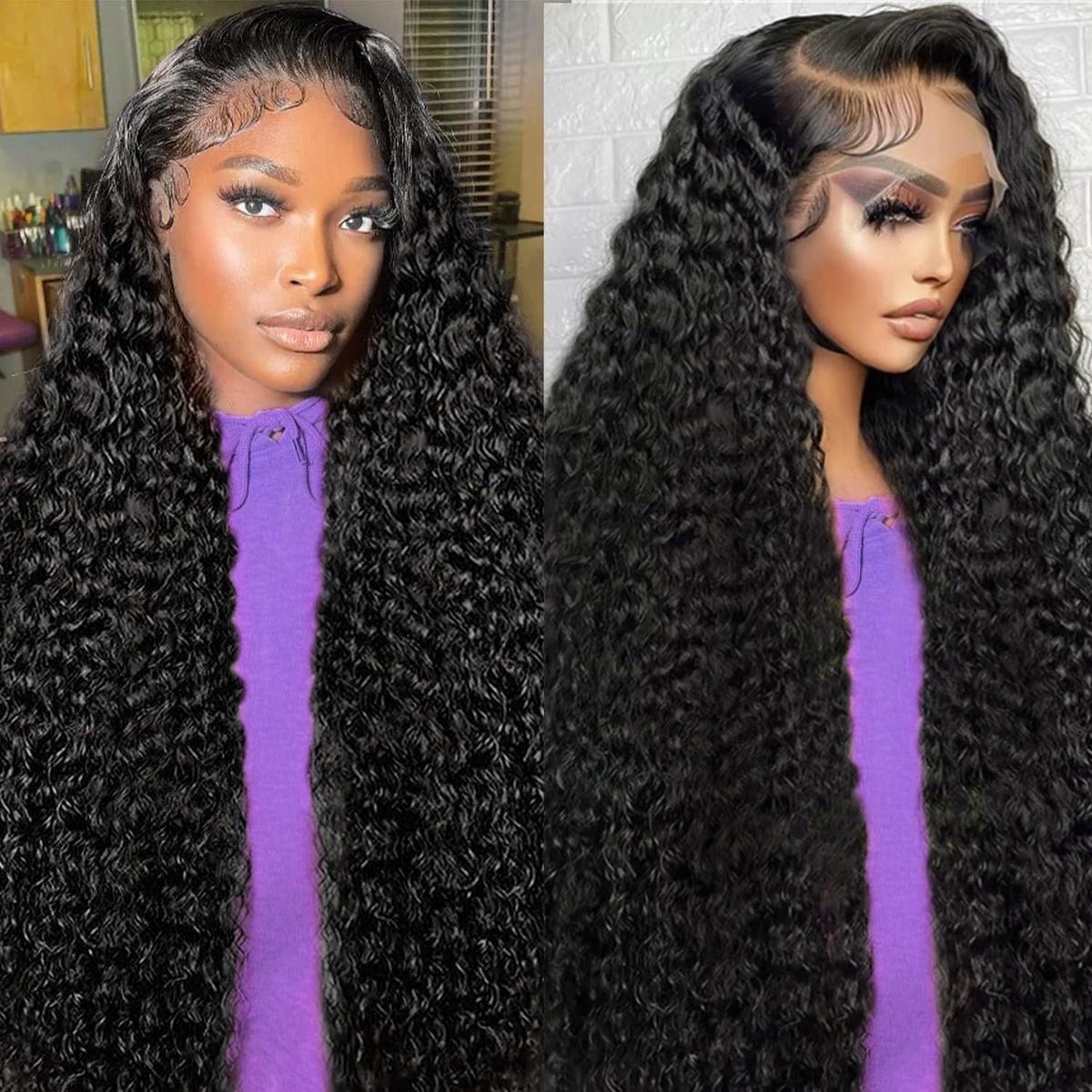 Vietnamese Long Deep/Body Wave Raw Hair Wig 13x6 Glueless Full Hd Lace Frontal - Zerbo Exotics